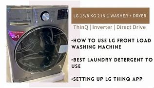 Image result for LG ThinQ Washer and Dryer Steam Line Connections