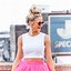 Image result for Hot Pink Tulle Skirt