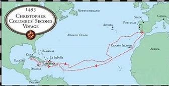 Image result for Christopher Columbus 1st Voyage
