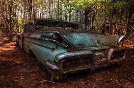 Image result for Old Cars in Woods