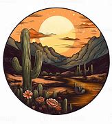 Image result for Desert Landscape Foreground Cactus