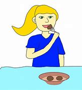 Image result for Eat with iPad Cartoon