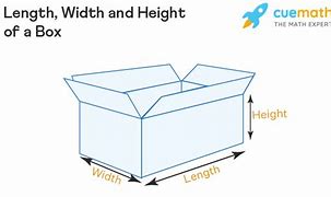 Image result for What Is Length Width and Height