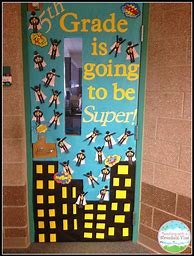 Image result for Superhero Classroom Door