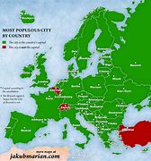 Image result for Mao of Major Cities Europe