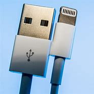 Image result for A USB Cord with a Lightning Symbol
