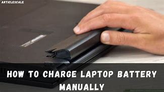 Image result for How to Charge Computer Battery