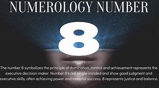 Image result for Numerology Number 8