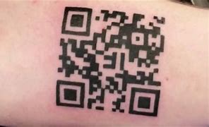 Image result for QR Code Tattoo
