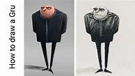 Image result for How to Draw Gru From Despicable Me