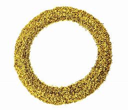 Image result for Gold Glitter Circle