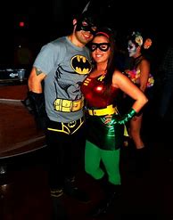 Image result for Batman and Robin Couple Costume