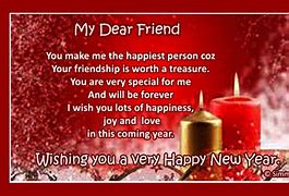 Image result for Happy New Year My Dear Friend