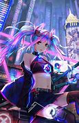 Image result for Neon Aesthetic Anime Girl