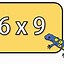 Image result for 6X Multiplication Table