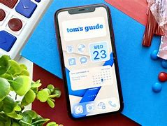 Image result for iPhone 14 Home Screen Blue