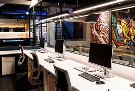 Image result for A Small Office Space Fitted with Equipment