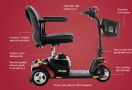Image result for 3 Wheel Mobility Scooters for Adults