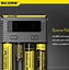 Image result for Nitecore New I4 Battery Charger Buttons