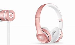 Image result for iPhone 8 and Beats Rose Gold