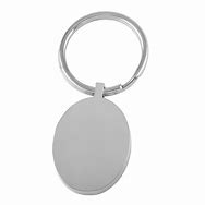 Image result for Stainless Steel Oval Key Ring