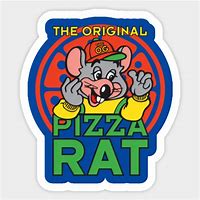 Image result for Pizza Rat Sticker