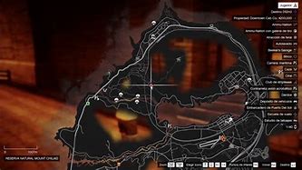 Image result for Ount Chilliad GTA Map