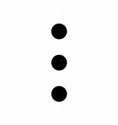 Image result for Three Vertical Dots Icon