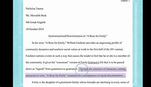 Image result for Thesis-Driven Essay Example