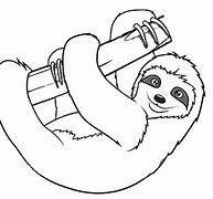 Image result for Sloth Coloring Pages