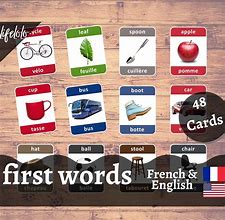 Image result for French Flash Cards