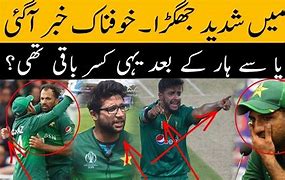 Image result for Pakistan Cricket Fight