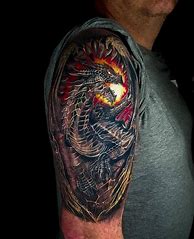 Image result for Fire Dragon Tattoo Designs