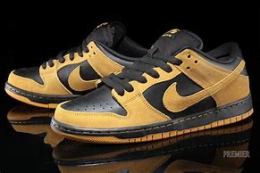 Image result for Nike Dunk Black and Gold