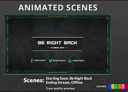Image result for Green Twitch Break Screen