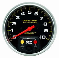 Image result for Auto Meter Pro Comp Tach