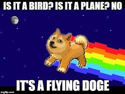 Image result for Flying Doge Meme