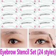 Image result for Reusable Eyebrow Stencils