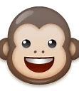 Image result for Monkey Emoji Transparent