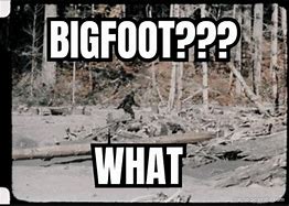 Image result for Tiny Bigfoot Meme