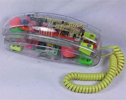 Image result for Clear Neon Vintage Phone