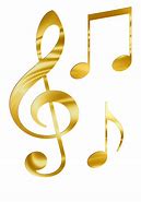 Image result for Golden Music Notes Clip Art