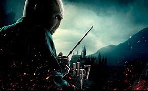Image result for Voldemort with Wand