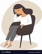Image result for Clip Art of a Sad Woman