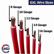 Image result for 12v wire gauge chart automotive