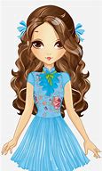 Image result for Girl in Dress Clip Art