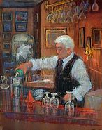 Image result for Bartender Painting
