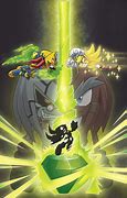 Image result for Knuckles Master Emerald IDW