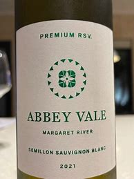 Image result for Abbey Vale Semillon Sauvignon Blanc