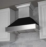 Image result for Black Metal Range Hood